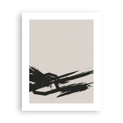 Affiche - Poster - Ruée imparable - 40x50 cm