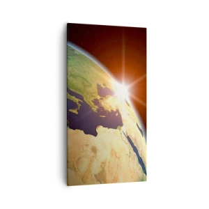 Impression sur toile - Image sur toile - Lever de soleil - 55x100 cm