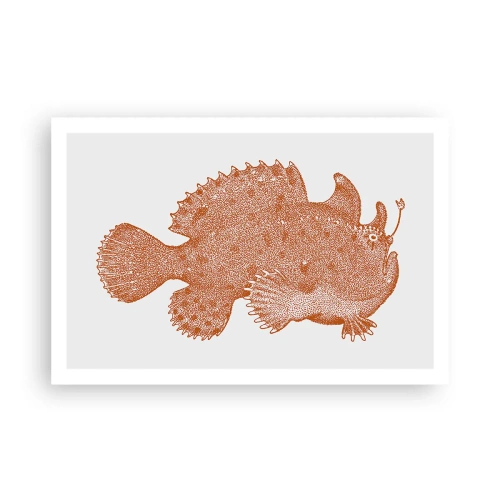 Affiche - Poster - Et pourtant un poisson - 91x61 cm