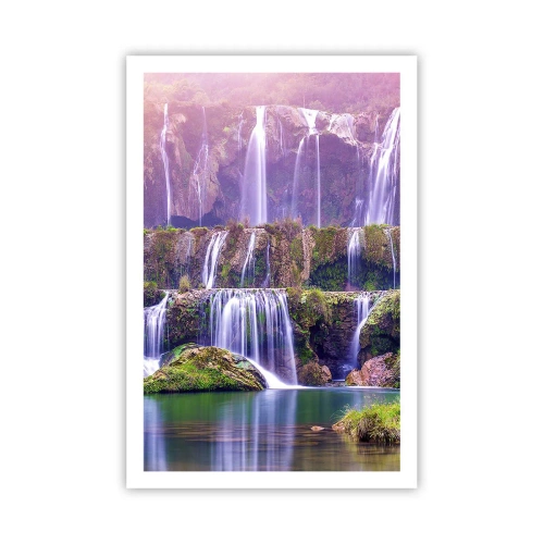 Affiche - Poster - Escalier vers le ciel - 61x91 cm