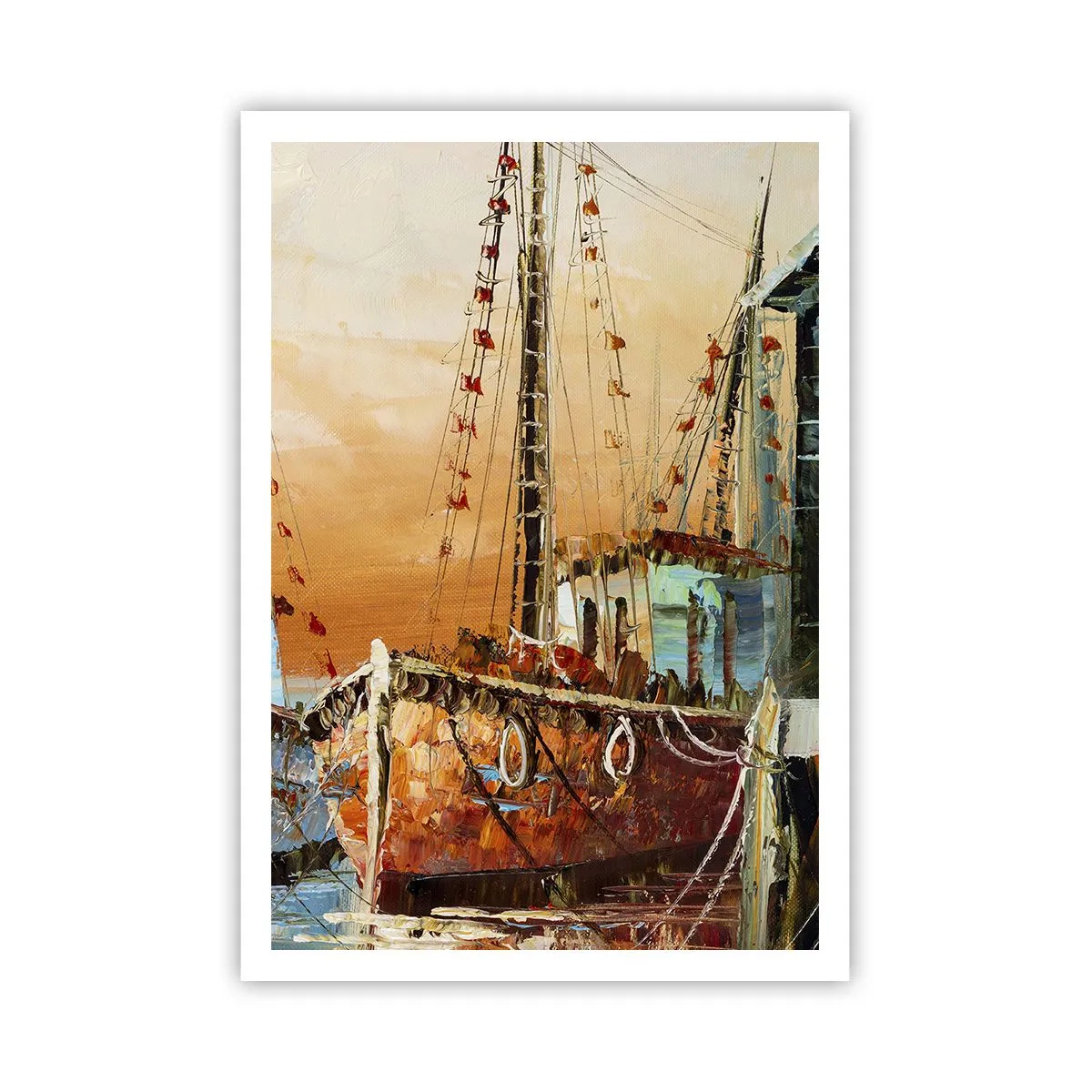 Affiche - Poster - Retour tranquille - 70x100 cm