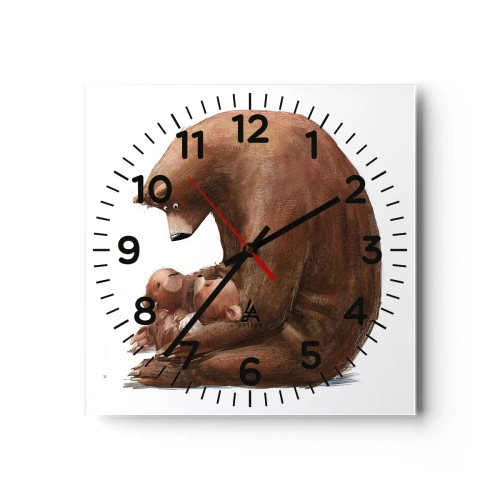 Horloge murale - Pendule murale - Faites de beaux rêves les enfants - 40x40 cm