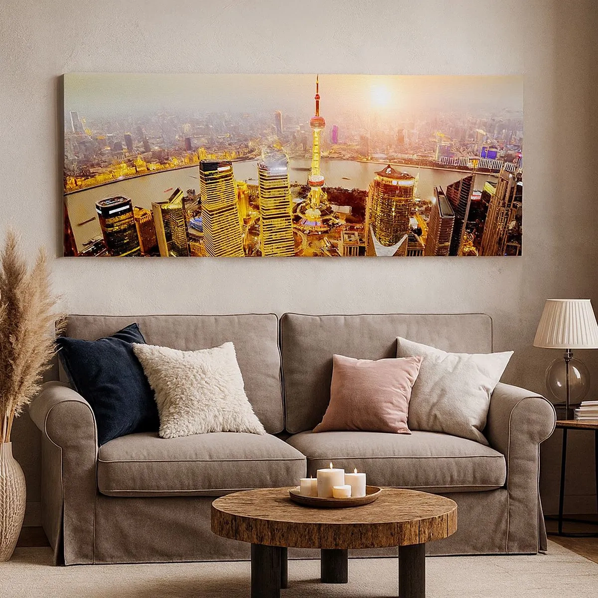 Impression sur toile - Image sur toile - Rêve asiatique - 100x40 cm