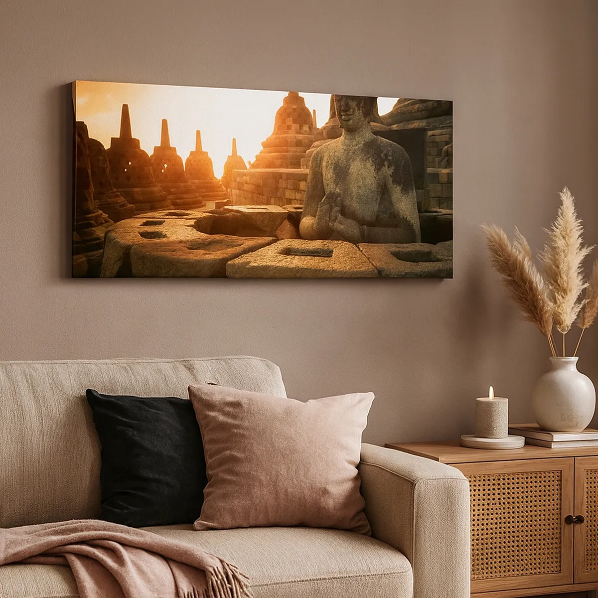 Impression sur toile - Image sur toile - Temps de grande sagesse - 30x30 cm