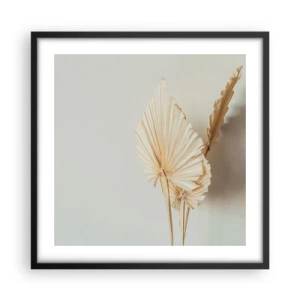 Affiche dans un cadre noir - Poster - Quand tu dois t’apaiser - 50x50 cm