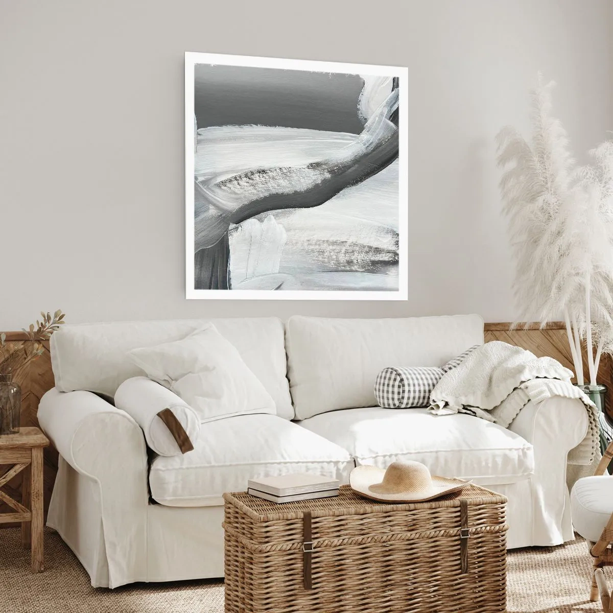 Affiche - Poster - Un geste décisif - 30x30 cm