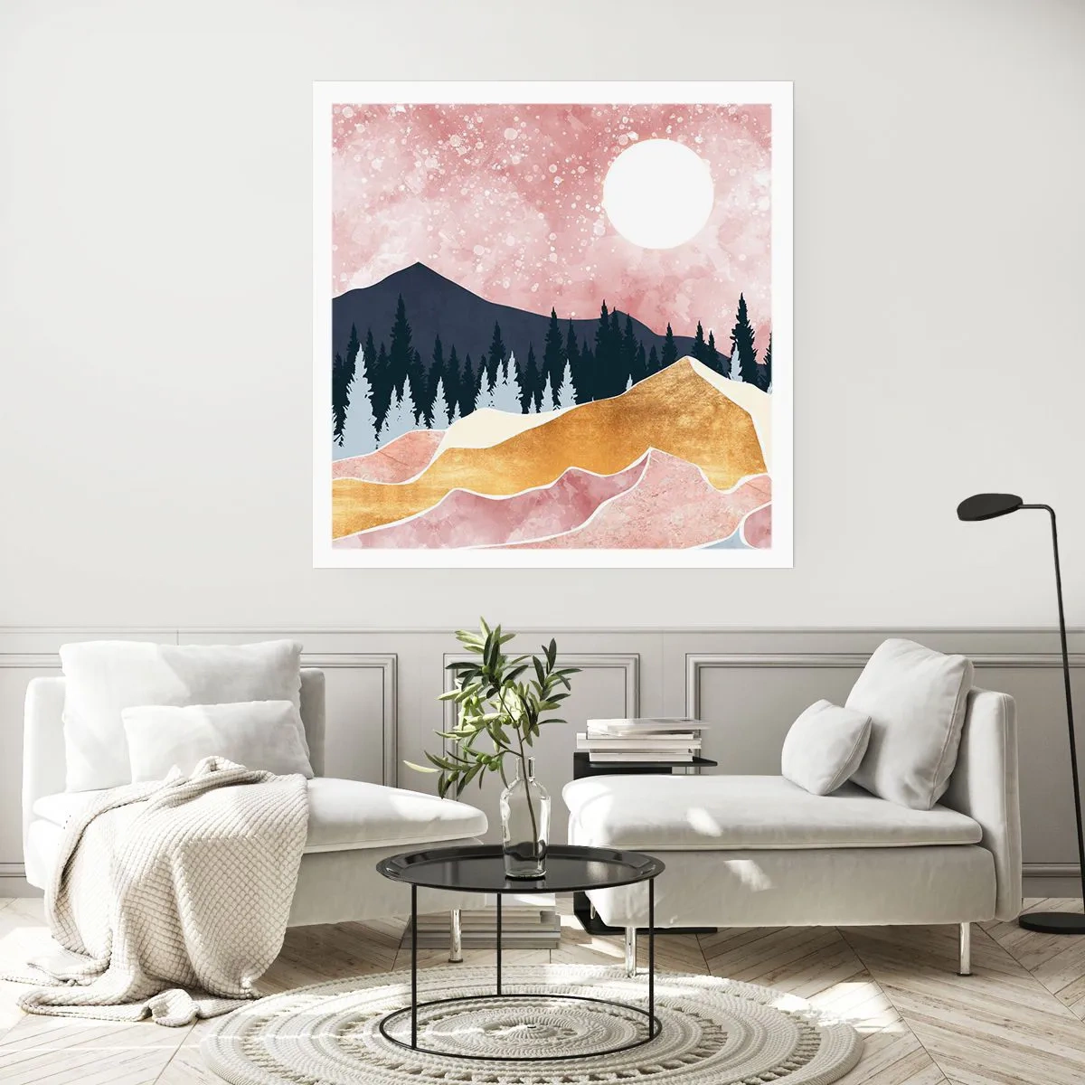 Affiche - Poster - Gardien de la nuit - 60x60 cm