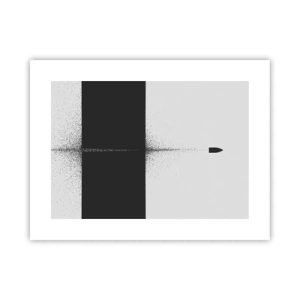Affiche - Poster - Droit au but - 40x30 cm