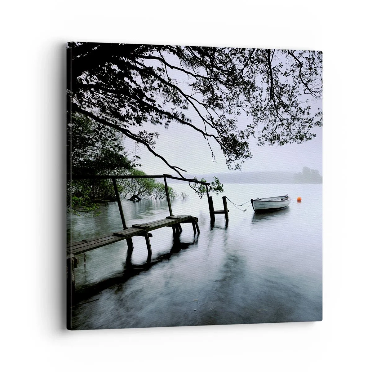 Impression sur toile - Image sur toile - Tu te reposes déjà - 40x40 cm