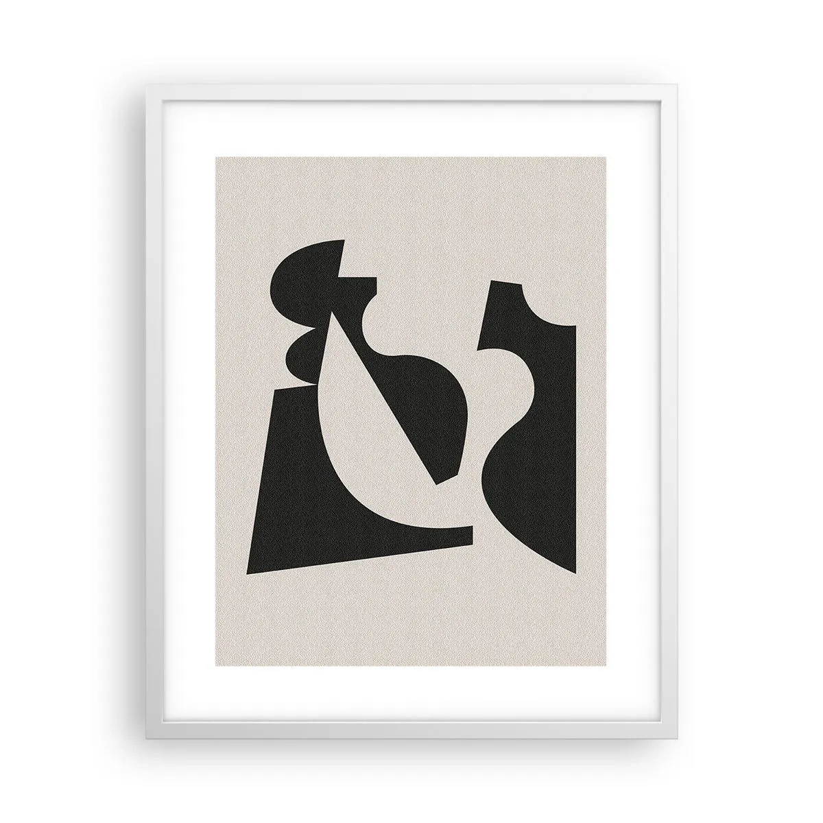 Affiche dans un cadre blanc - Poster - À monter soi-même - 40x50 cm