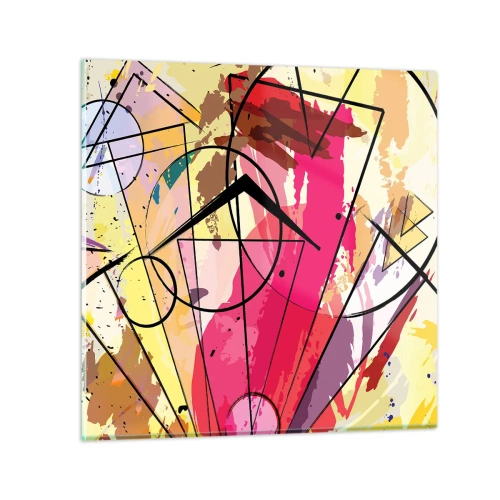 Impression sur verre - Image sur verre - Explosion - 50x50 cm