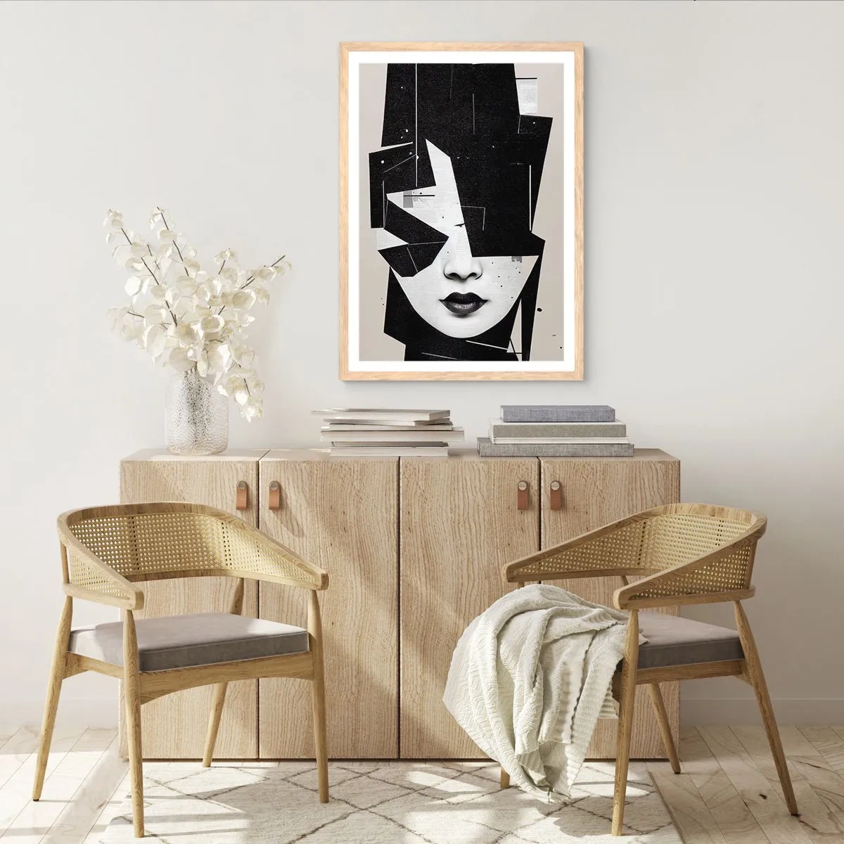 Affiche dans un chêne clair - Poster - Profondément caché - 61x91 cm