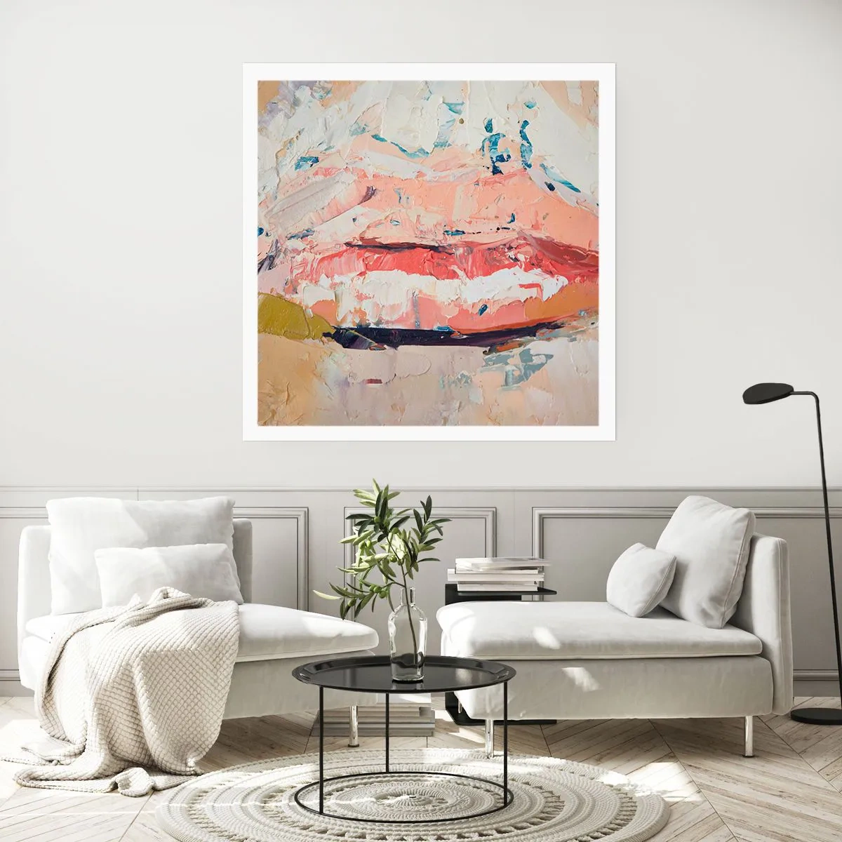 Affiche - Poster - Éveil la pensée - 40x40 cm