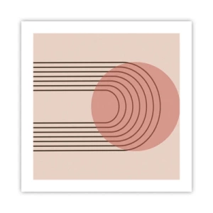 Affiche - Poster - Attraction irrésistible - 50x50 cm