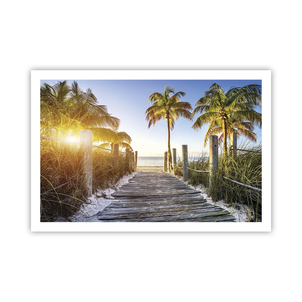 Affiche - Poster - Directement au paradis - 91x61 cm