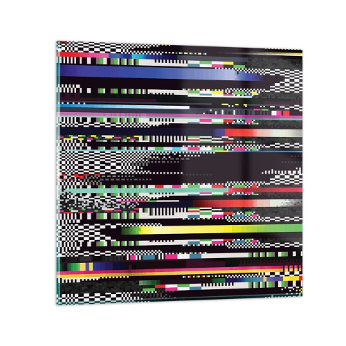 Impression sur verre - Image sur verre - L'image de contrôle de la réalité - 70x70 cm