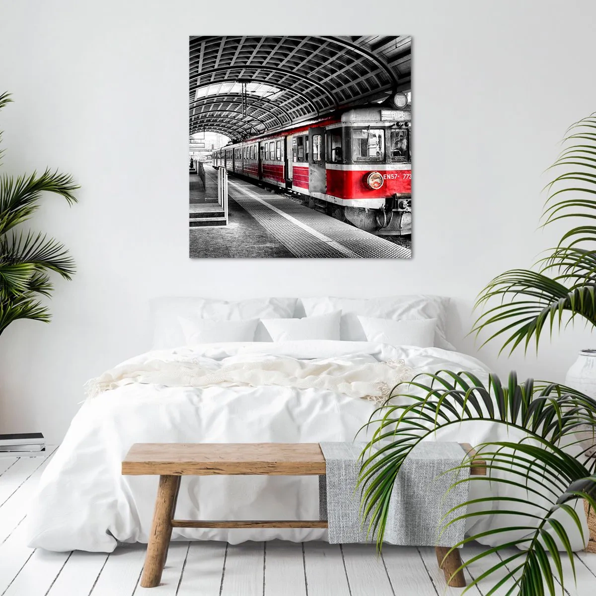 Impression sur toile - Image sur toile - C'est peut-être le voyage de votre vie ? - 40x40 cm