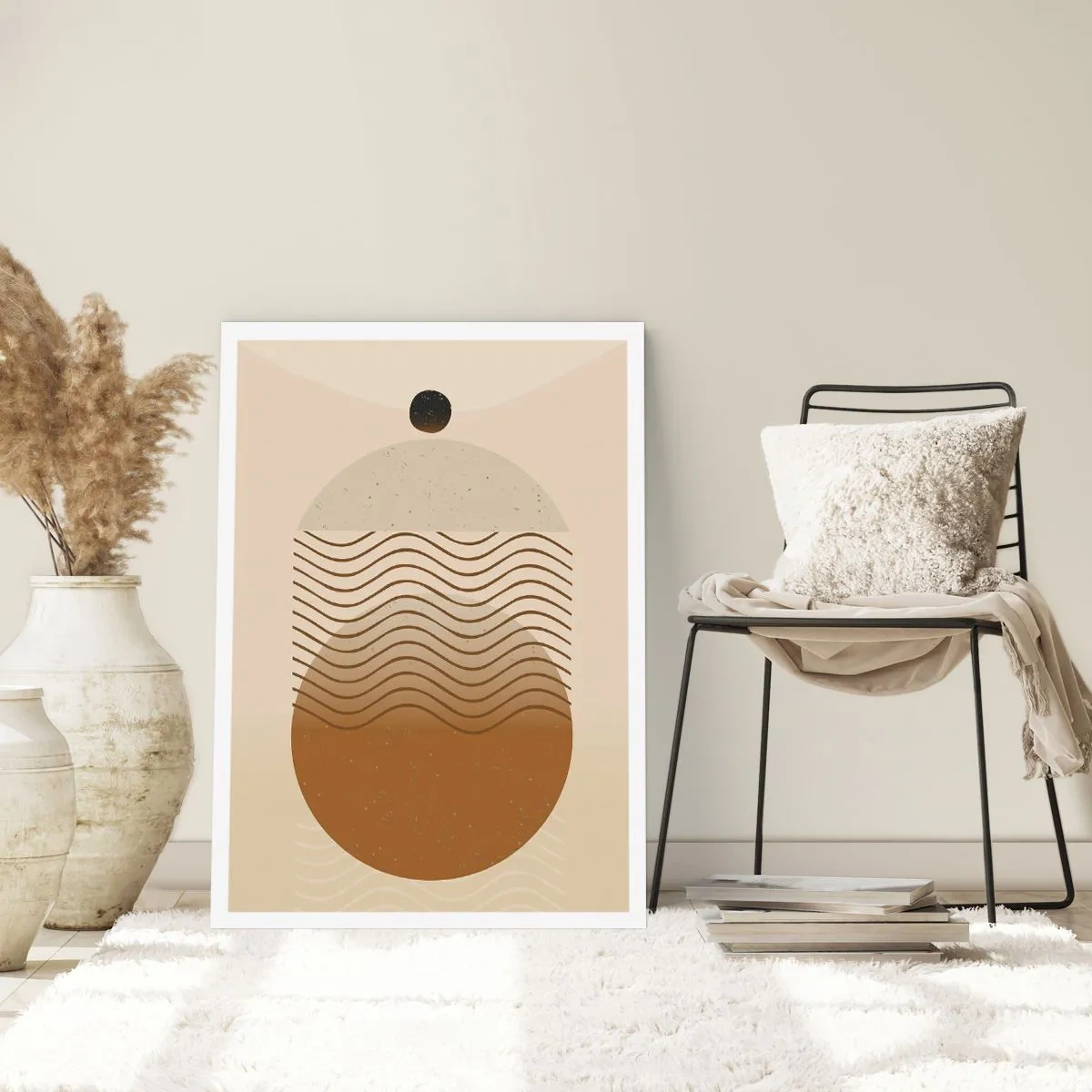 Affiche - Poster - Sur l'origine des figures géométriques - 61x91 cm