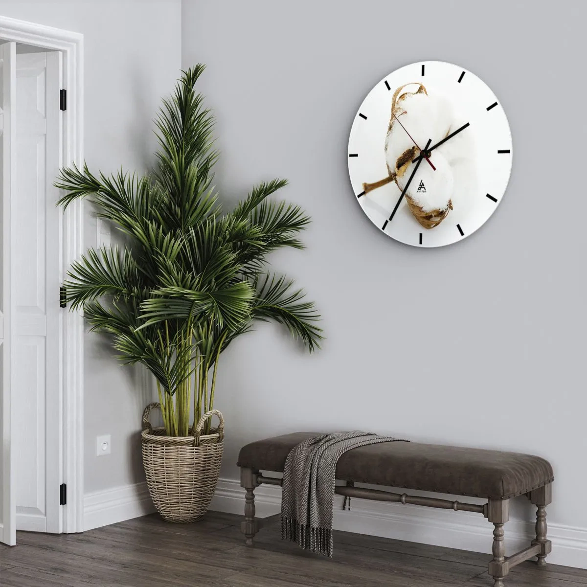 Horloge murale - Pendule murale - Doux par nature - 40x40 cm