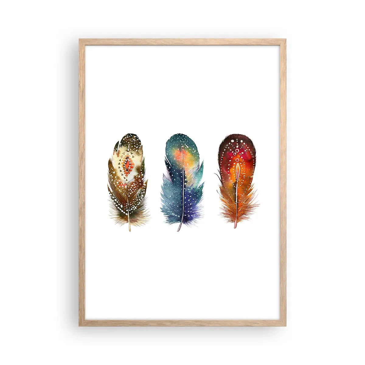 Affiche dans un chêne clair - Poster - Rituels, cérémonies, secrets - 50x70 cm