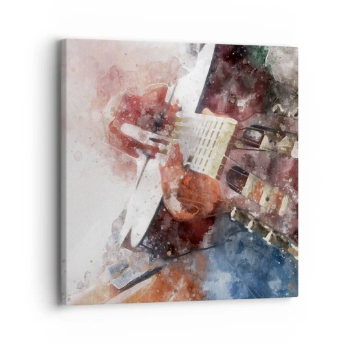 Impression sur toile - Image sur toile - Et qu'en pensez-vous ? - 30x30 cm