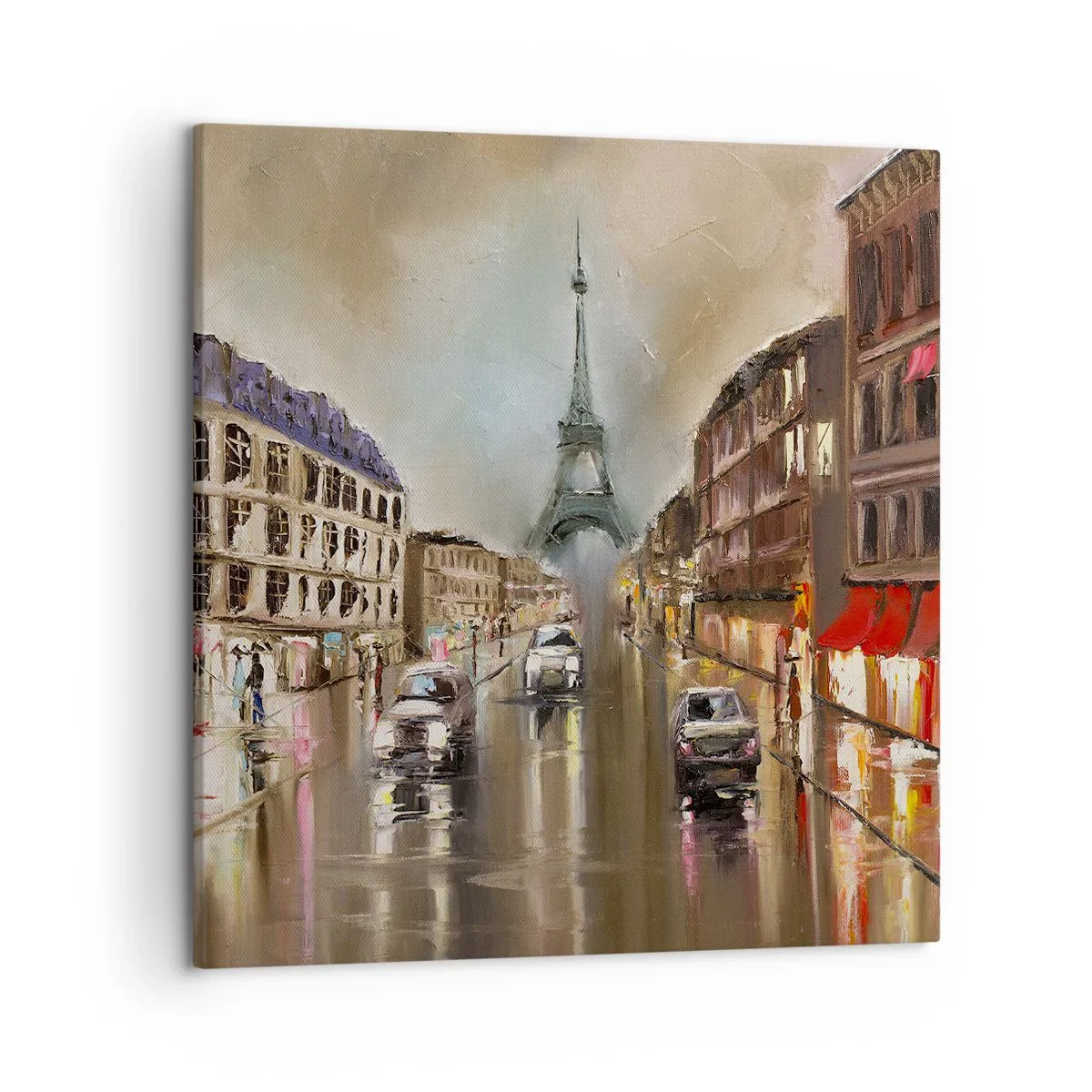 Impression sur toile - Image sur toile - Elle seule compte - 50x50 cm