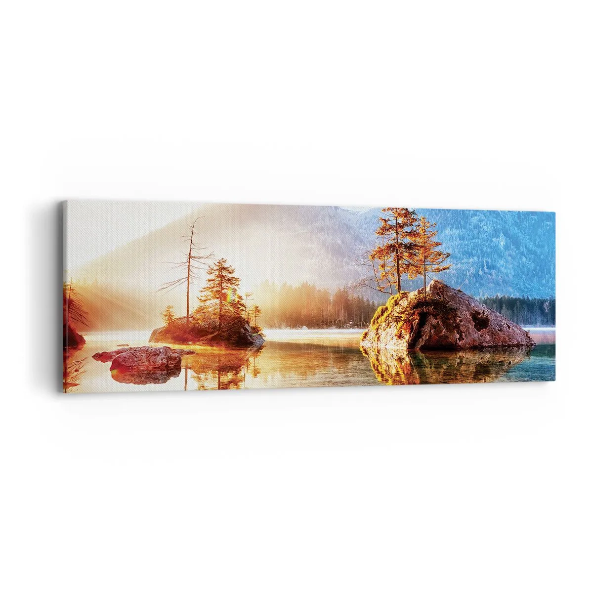 Impression sur toile - Image sur toile - La nature sous un nouveau jour - 90x30 cm