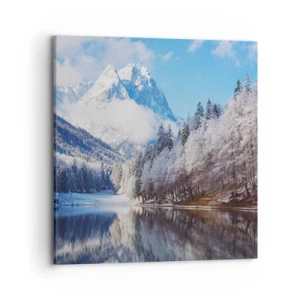 Impression sur toile - Image sur toile - Protecteur de la neige - 70x70 cm