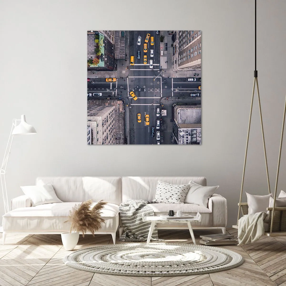 Impression sur toile - Image sur toile - Un choix simple - 40x40 cm