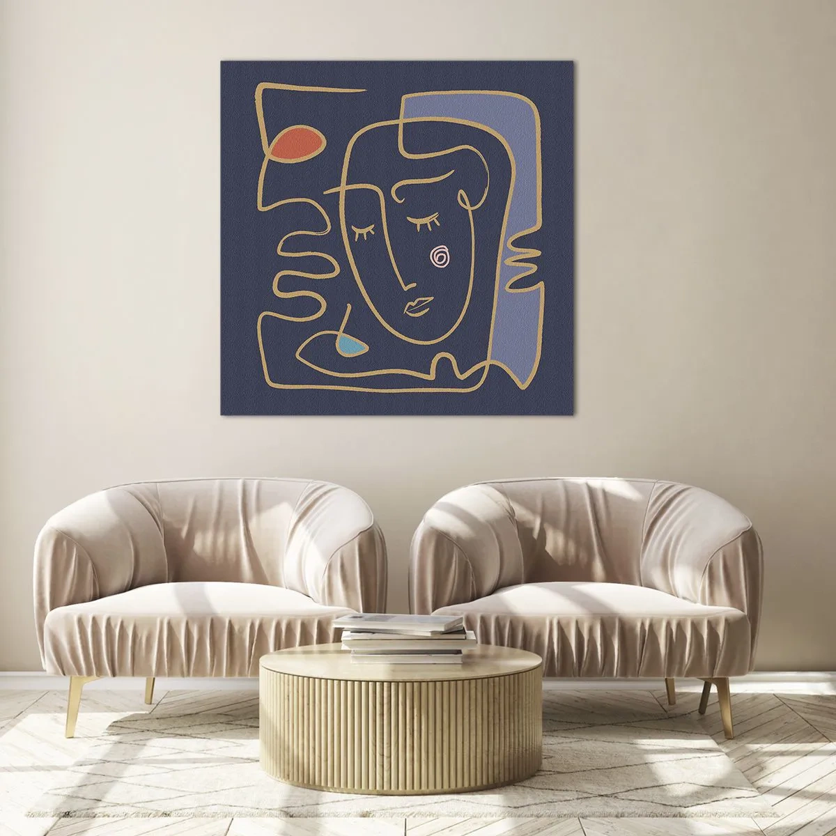 Impression sur verre - Image sur verre - En réflexion - 60x60 cm