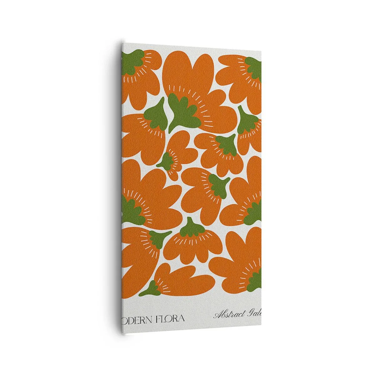 Impression sur toile - Image sur toile - La vie des fleurs - 65x120 cm