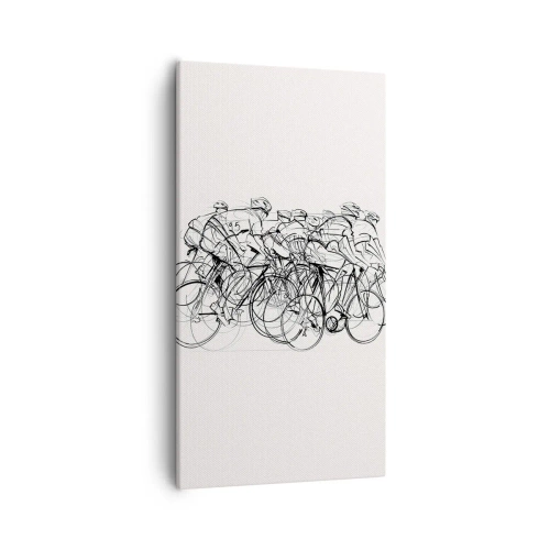 Impression sur toile - Image sur toile - Ensemble en équipe - 55x100 cm