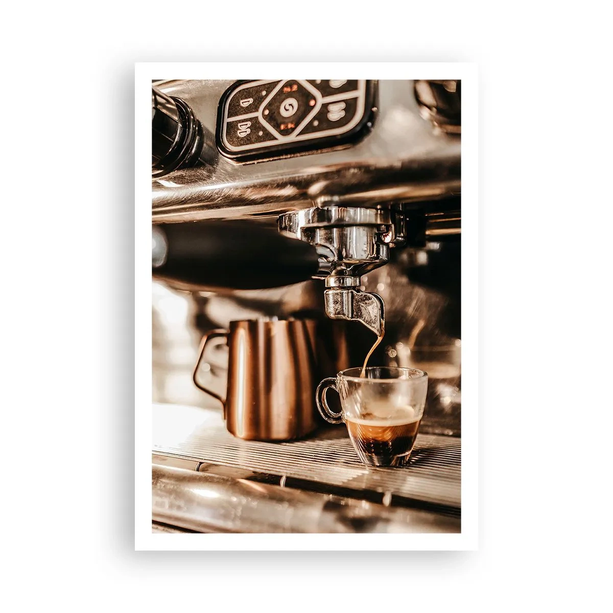 Affiche - Poster - Lueur de café - 70x100 cm