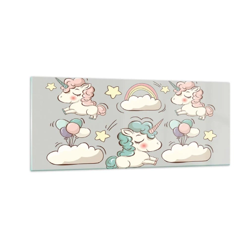 Impression sur verre - Image sur verre - Ils existe, c'est sûr… - 100x40 cm