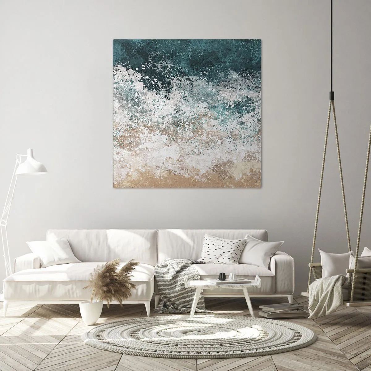 Impression sur toile - Image sur toile - Histoires de la mer - 50x50 cm