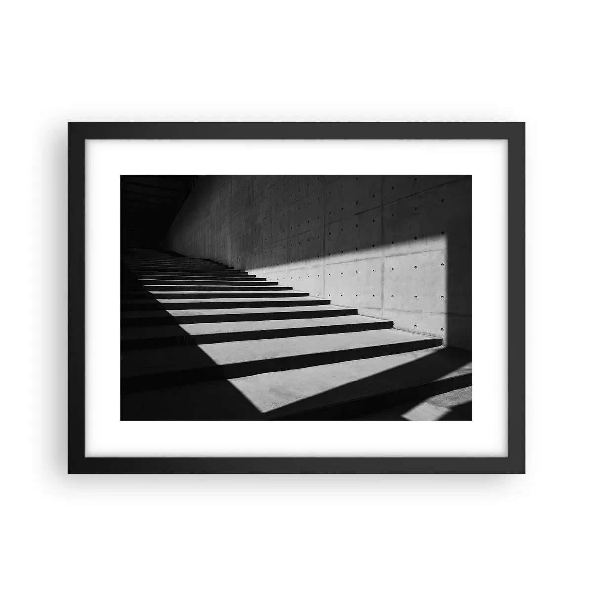 Affiche dans un cadre noir - Poster - La beauté brute du modernisme - 40x30 cm