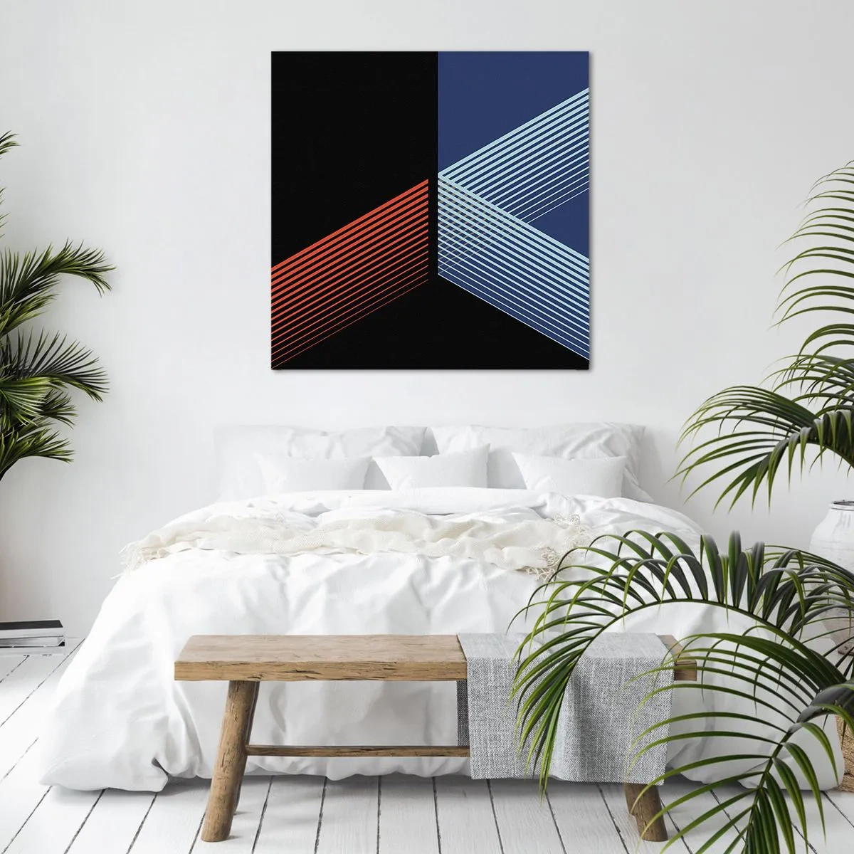 Impression sur toile - Image sur toile - Histoire simple - 50x50 cm