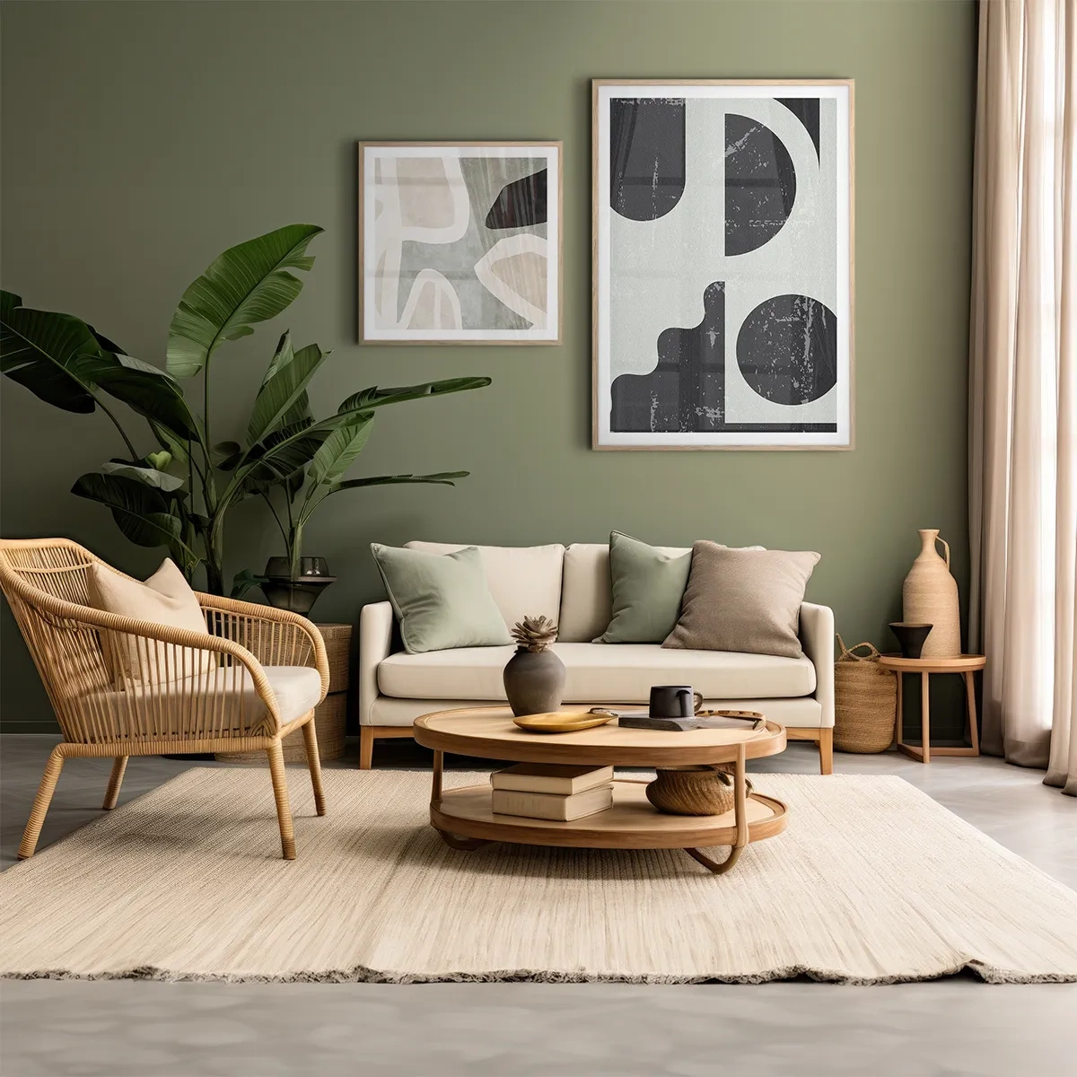 Green zone - Inspiration pour le salon