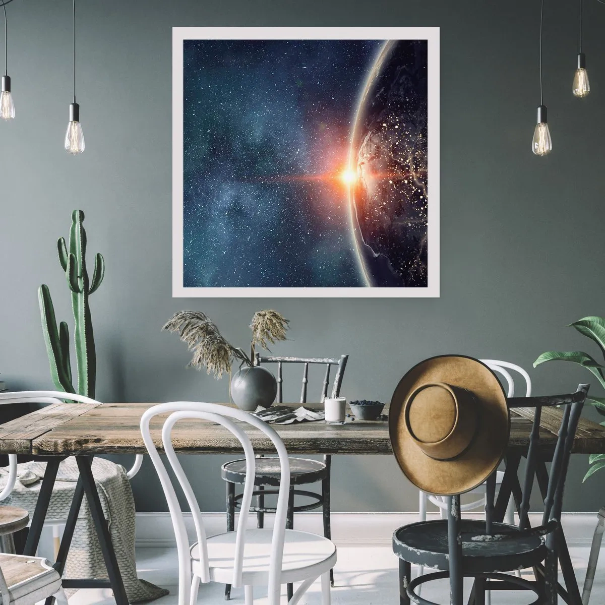 Affiche - Poster - Dans une nouvelle perspective - 30x30 cm