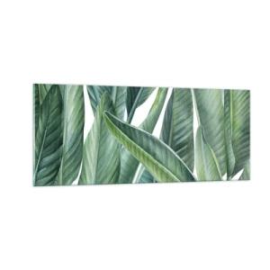 Impression sur verre - Image sur verre - La nature face à elle-même - 100x40 cm