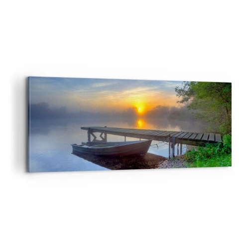 Impression sur toile - Image sur toile - Comment l'ordinaire se transforme en magie - 100x40 cm