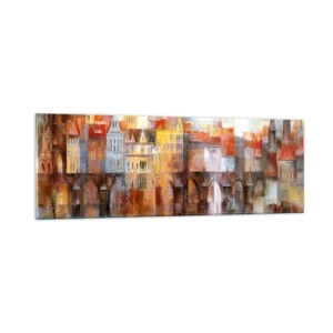 Impression sur verre - Image sur verre - C'est aussi beau sous le pont - 90x30 cm