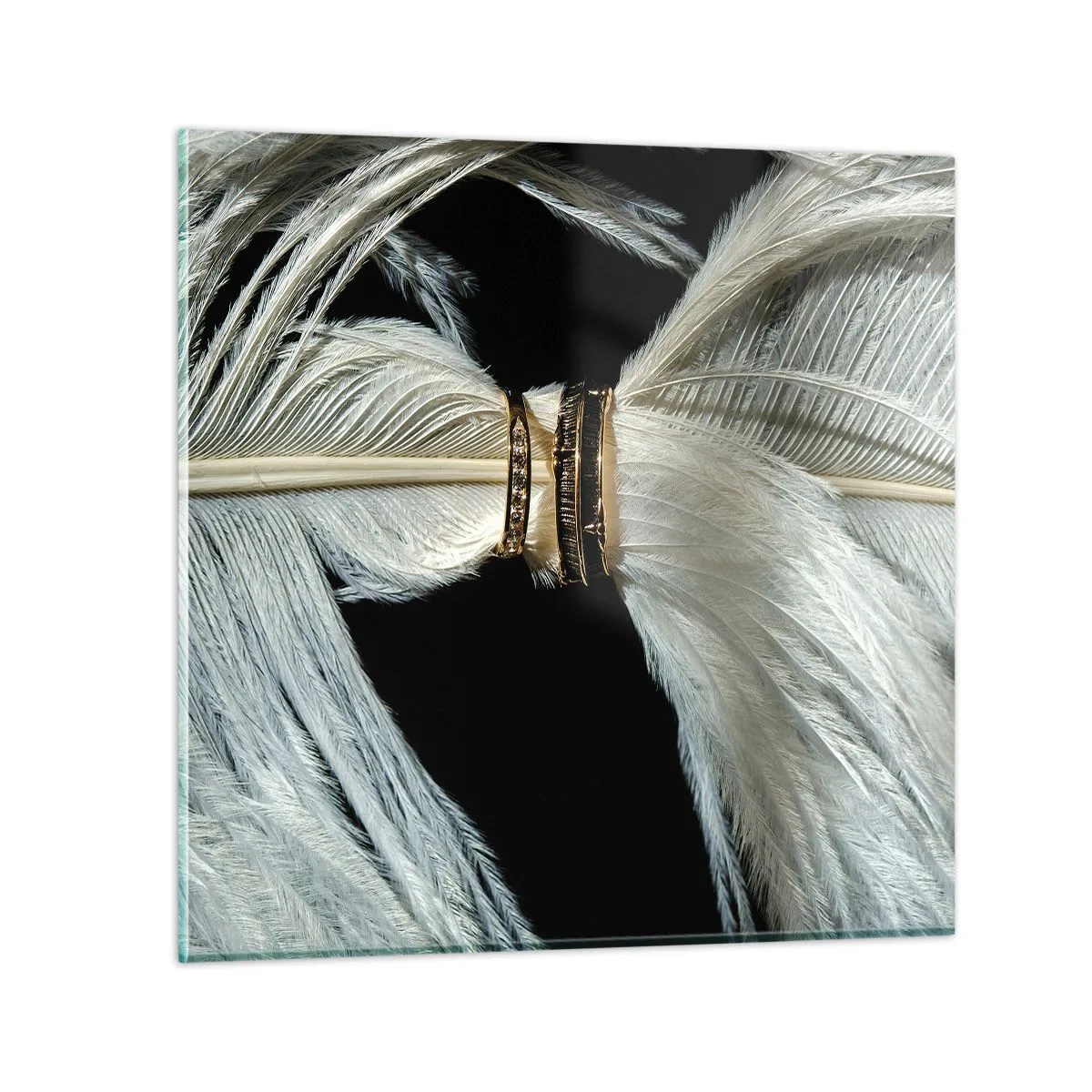 Impression sur verre - Image sur verre - ... et je ne te laisserai pas ... - 70x70 cm