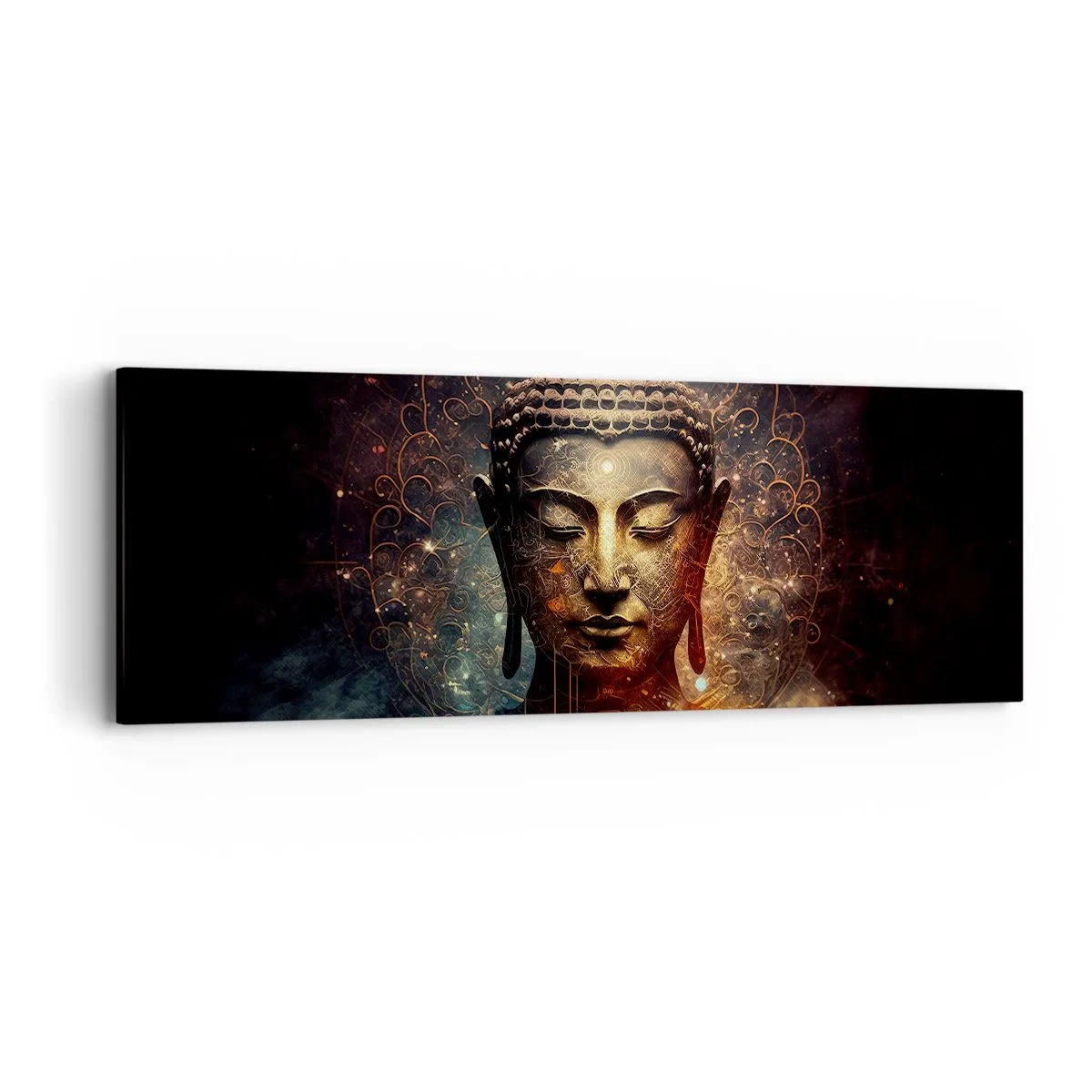 Impression sur toile - Image sur toile - Équilibre spirituel - 90x30 cm