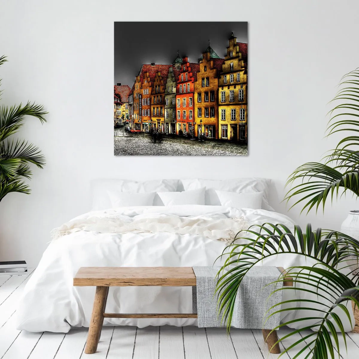 Impression sur toile - Image sur toile - La seule chose qui manque est un carrosse enchantée - 50x50 cm