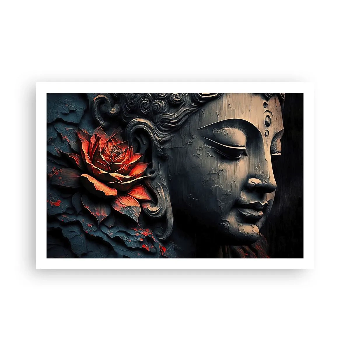 Affiche - Poster - En harmonie avec le monde - 91x61 cm