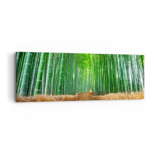 Impression sur toile - Image sur toile - L'essence de la nature asiatique - 90x30 cm