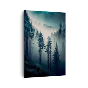 Impression sur toile - Image sur toile - Matin de montagne - 70x100 cm