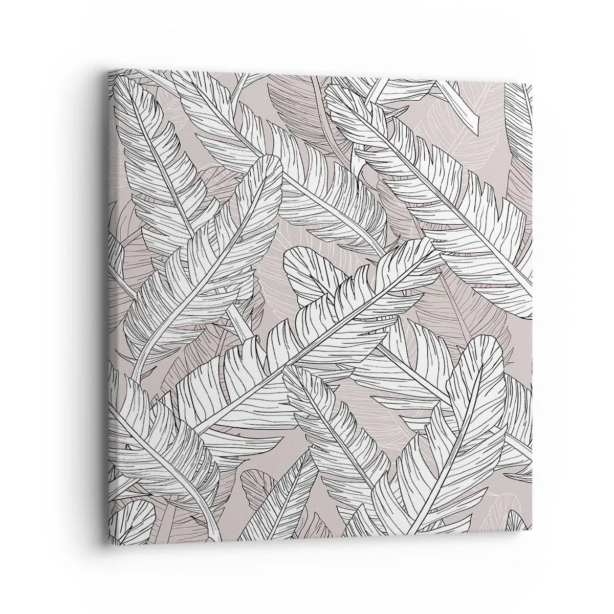 Impression sur toile - Image sur toile - Un tourbillon de plumes - 30x30 cm