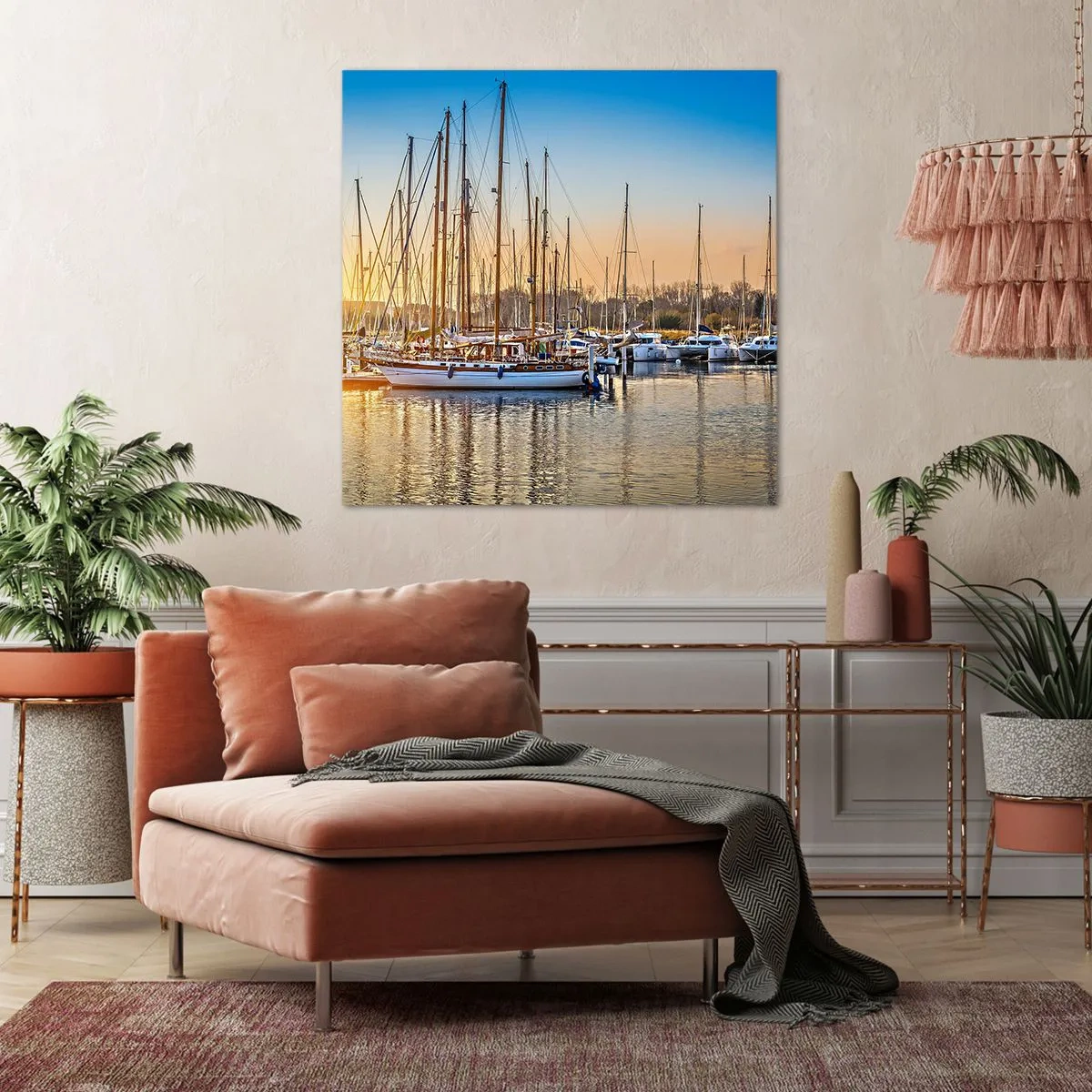 Impression sur toile - Image sur toile - Le vent aussi doit dormir - 70x70 cm